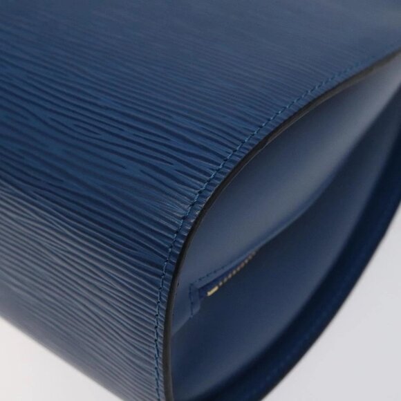 LOUIS VUITTON Epi Dauphine GM Pouch Blue M48435 LV Auth 127205 - Picture 4 of 16
